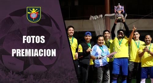 Premiación Copa de la Amistad