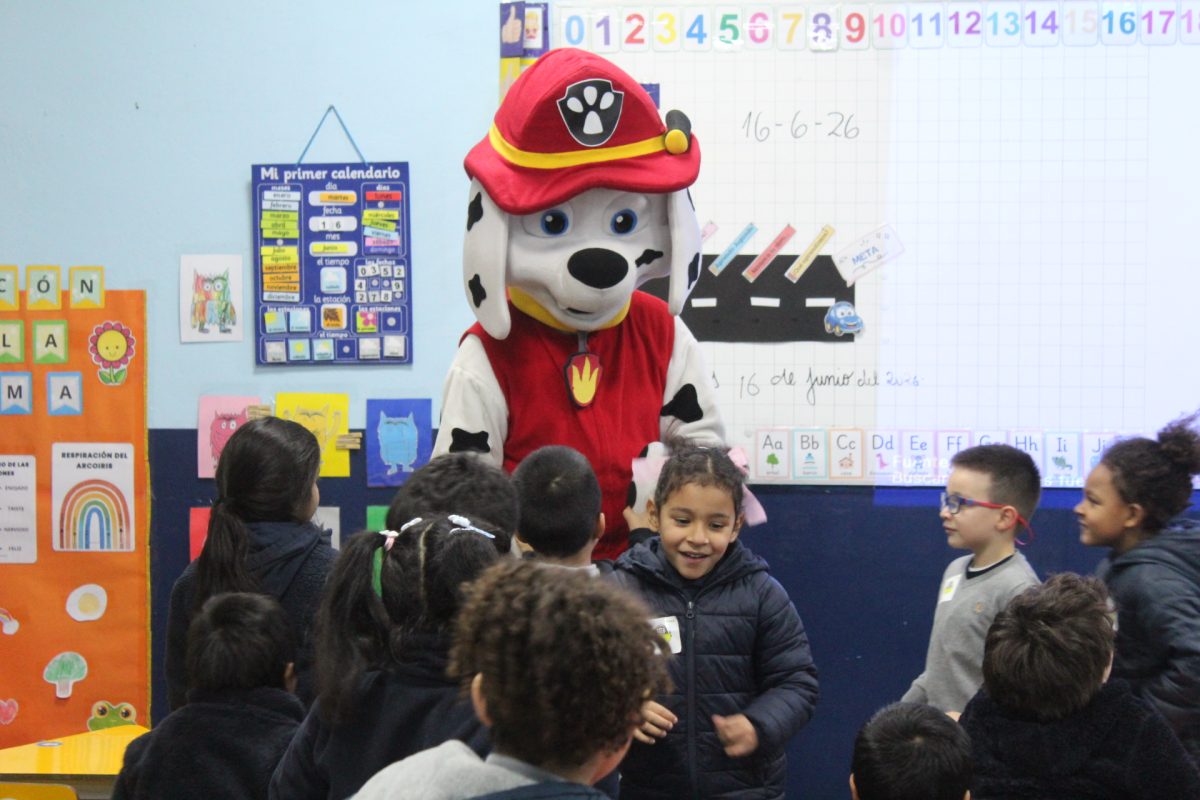 VISITA BOMBEROS