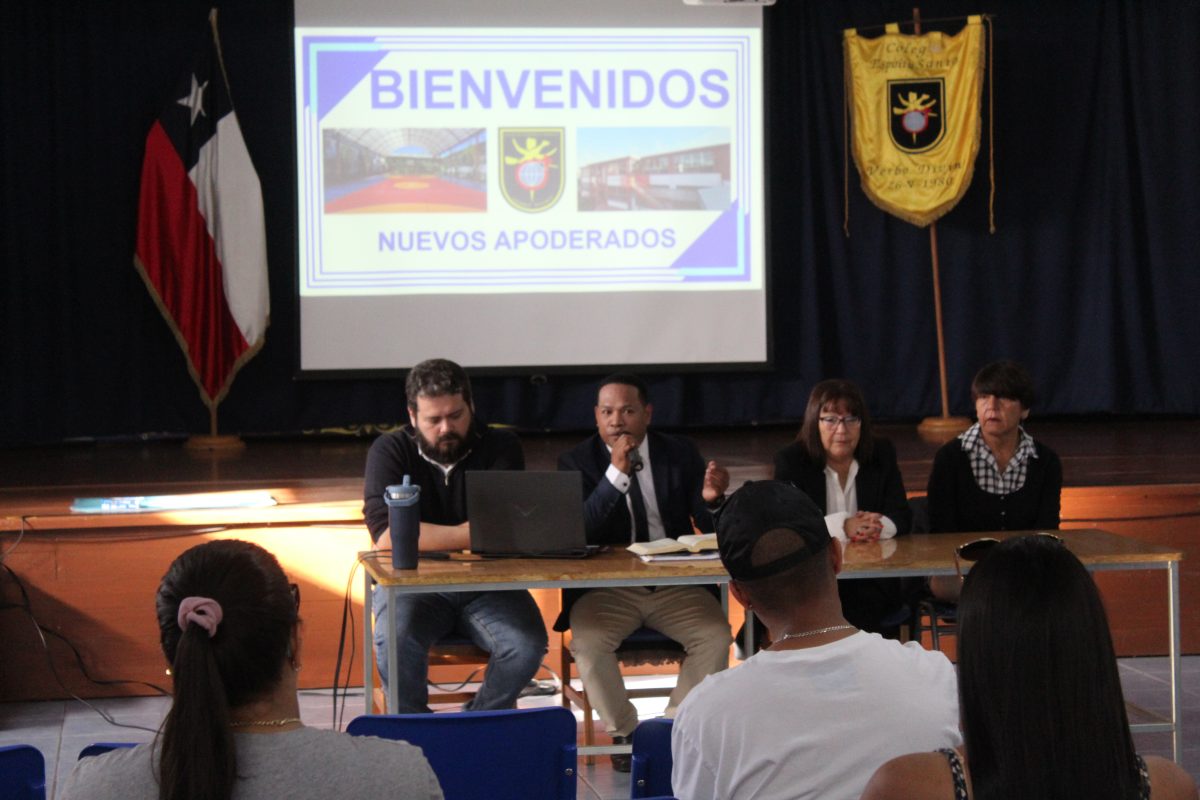 Bienvenida Apoderados nuevos